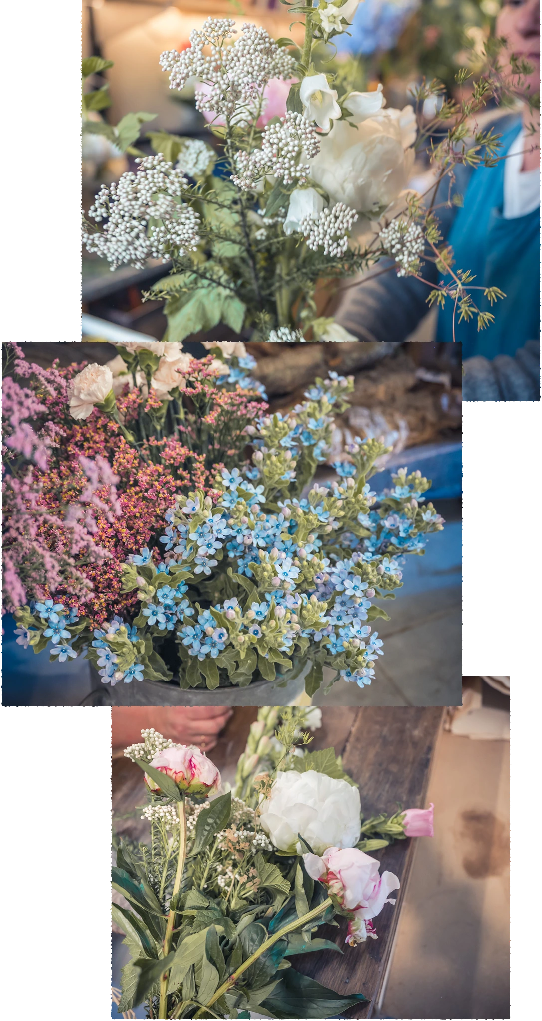 Décorations florales et bouquets de mariage