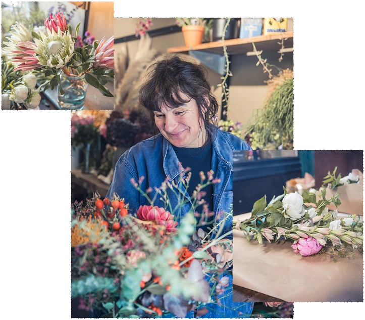 Carine Dubarle, Maître artisan fleuriste